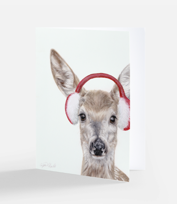 Holiday Greeting Card 'Soft as Snow' image 2
