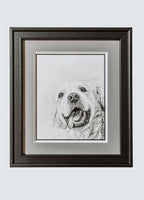 Framed Pastel Original "Moments of Joy" 8x10 image 0