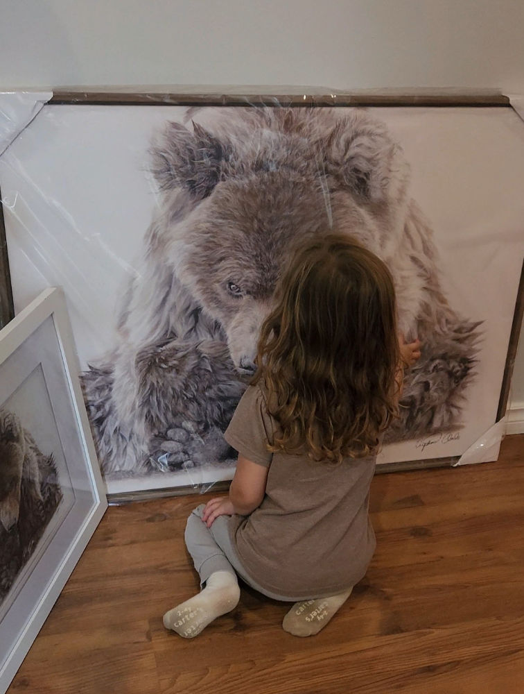 'Fierce' Framed Canvas Print image 6