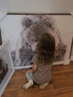 'Fierce' Framed Canvas Print image 6