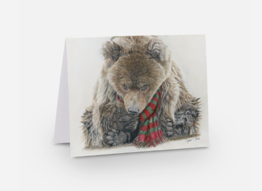 Holiday Greeting Card 'Bundle Up, Big Guy' image 1