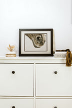 Framed Pastel Original 'Never Say Goodbye' image 6