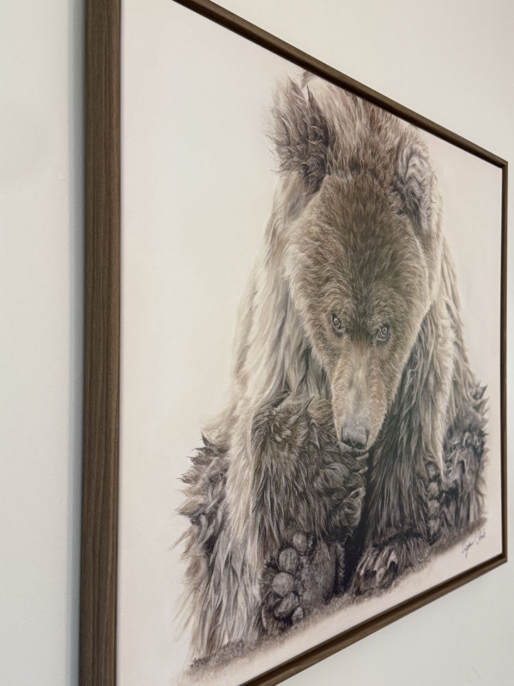 'Fierce' Framed Canvas Print image 7