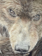 'Fierce' Framed Canvas Print image 1