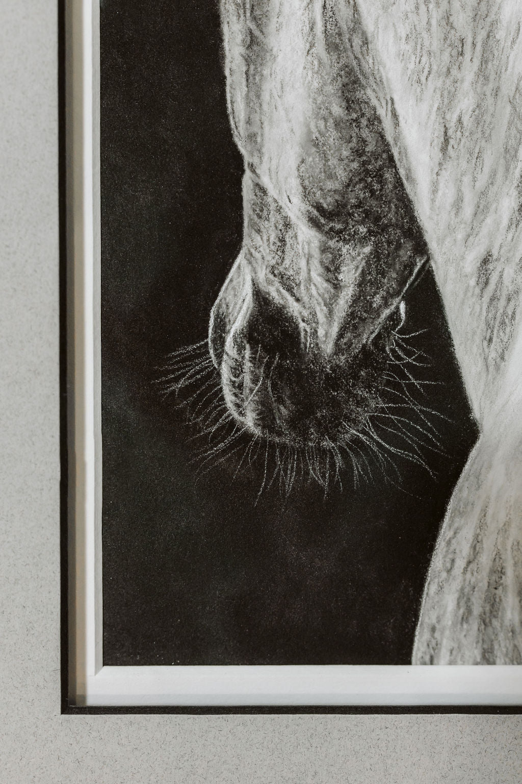 Pastel Original 'In the Rising Darkness' image 1