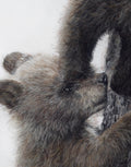 With Me bear cubs fine art print artwork detail view by Crystal Clarke