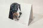 Greeting Card 'Sweet Smiles' Bernese Mountain Dog image 1