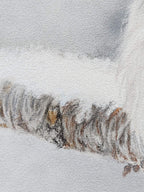 Close up detail of pastel drawing, you can see the pastel texture