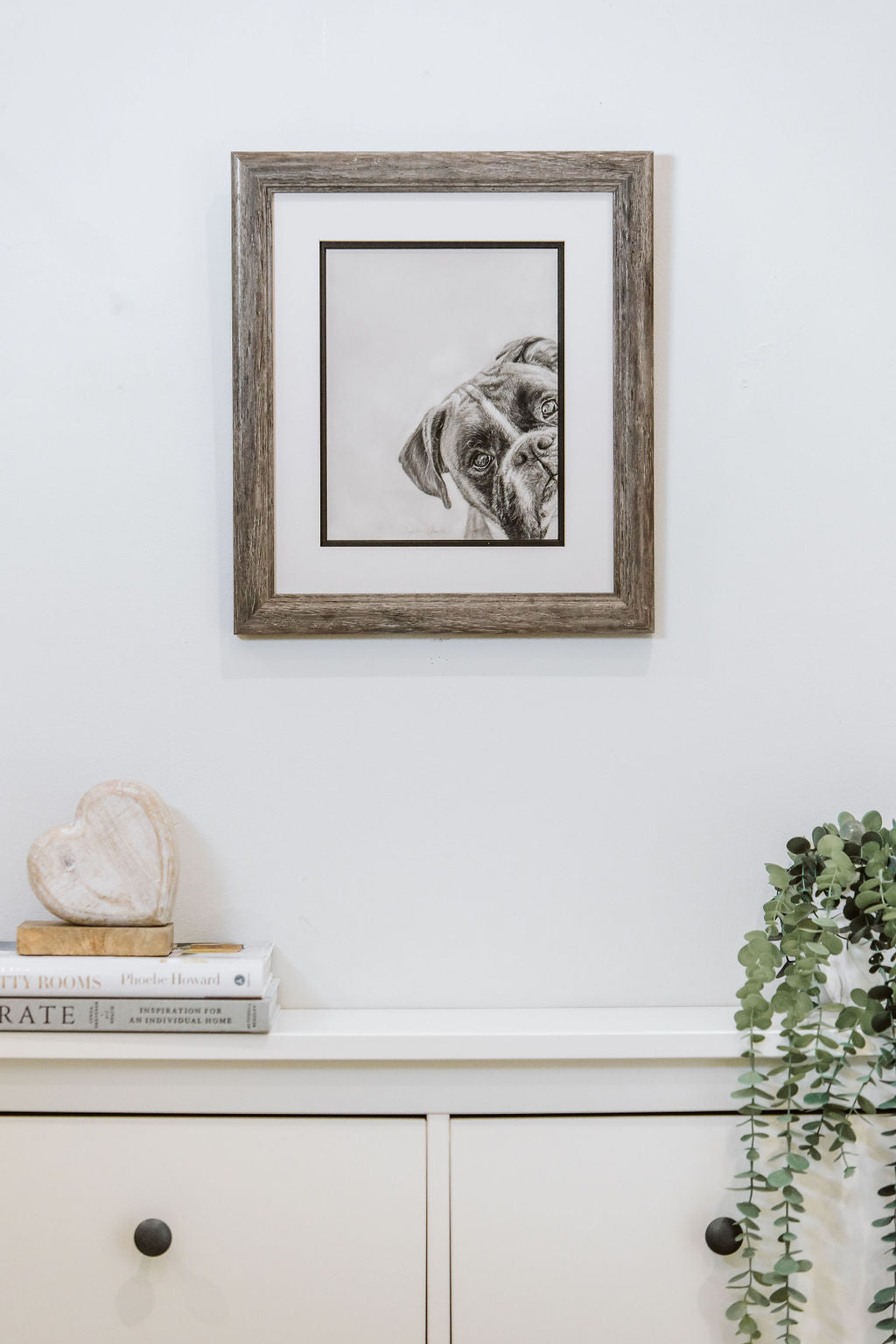 boxer dog fine art print 