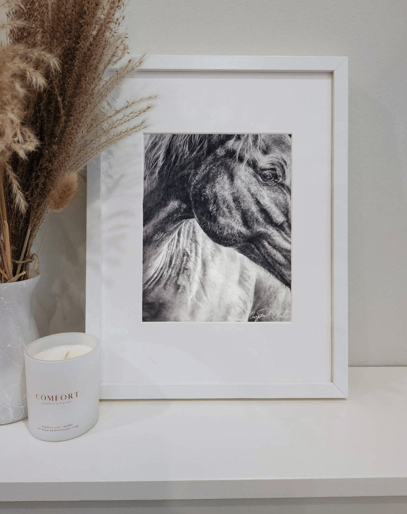 'Connection Beyond Words' Horse Fine Art Print image 0