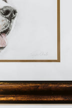 "Sweet Smiles" 10x8" Framed Pastel Original