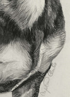 Dachshund Fine Art Giclee Print 'Moments Together' image 4