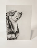 Greeting Card 'Moments Together' Dachshund image 0