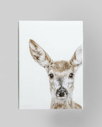 Greeting Card 'Grace' the deer image 1