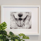 Corgi Fine Art Giclee Print 'Days of Delight' image 0