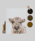 "Effie" Highland Cow Fine Art Print image 0