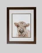 "Effie" Highland Cow Fine Art Print image 2