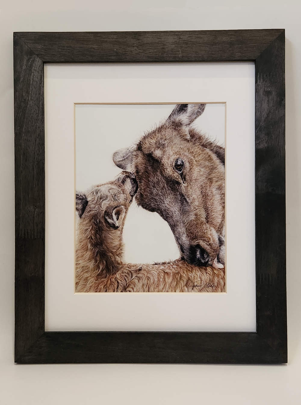 Elk Fine Art Print 'I'll Love You Forever' image 0