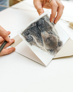 Greeting Card "Fierce" Bear Cub