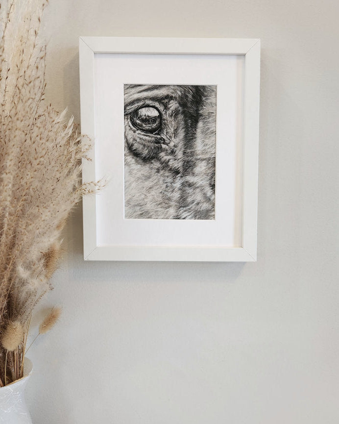 'Perfect Minute Details'Horse Fine Art Print image 1