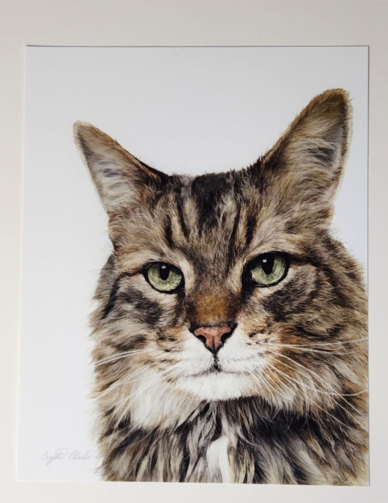 Award-Winning 'Majesty' Cat Fine Art Print image 0