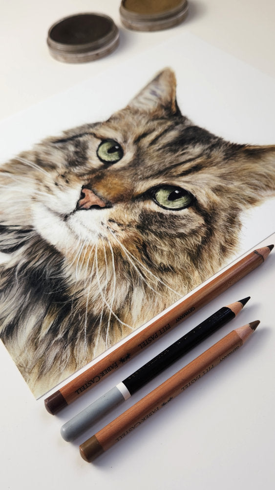 Award-Winning 'Majesty' Cat Fine Art Print image 5