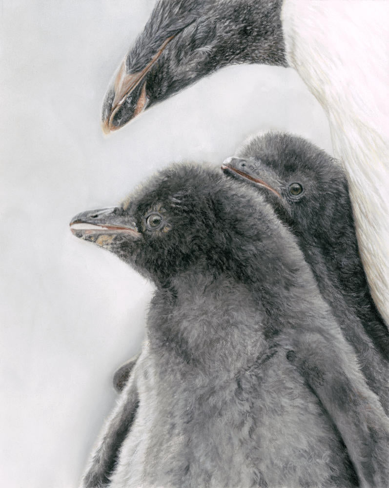 Penguin Fine Art Print 'You're Not Alone' image 0
