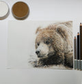 'Poppa Bear' Grizzly Fine Art Print image 0