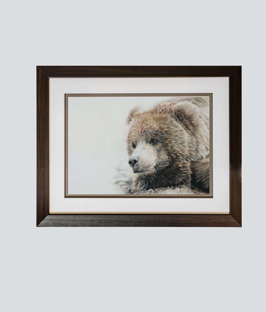 'Poppa Bear' Grizzly Fine Art Print image 1