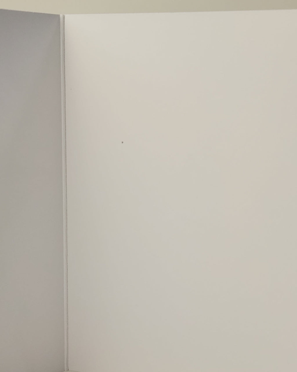 Greeting card with dot inside 