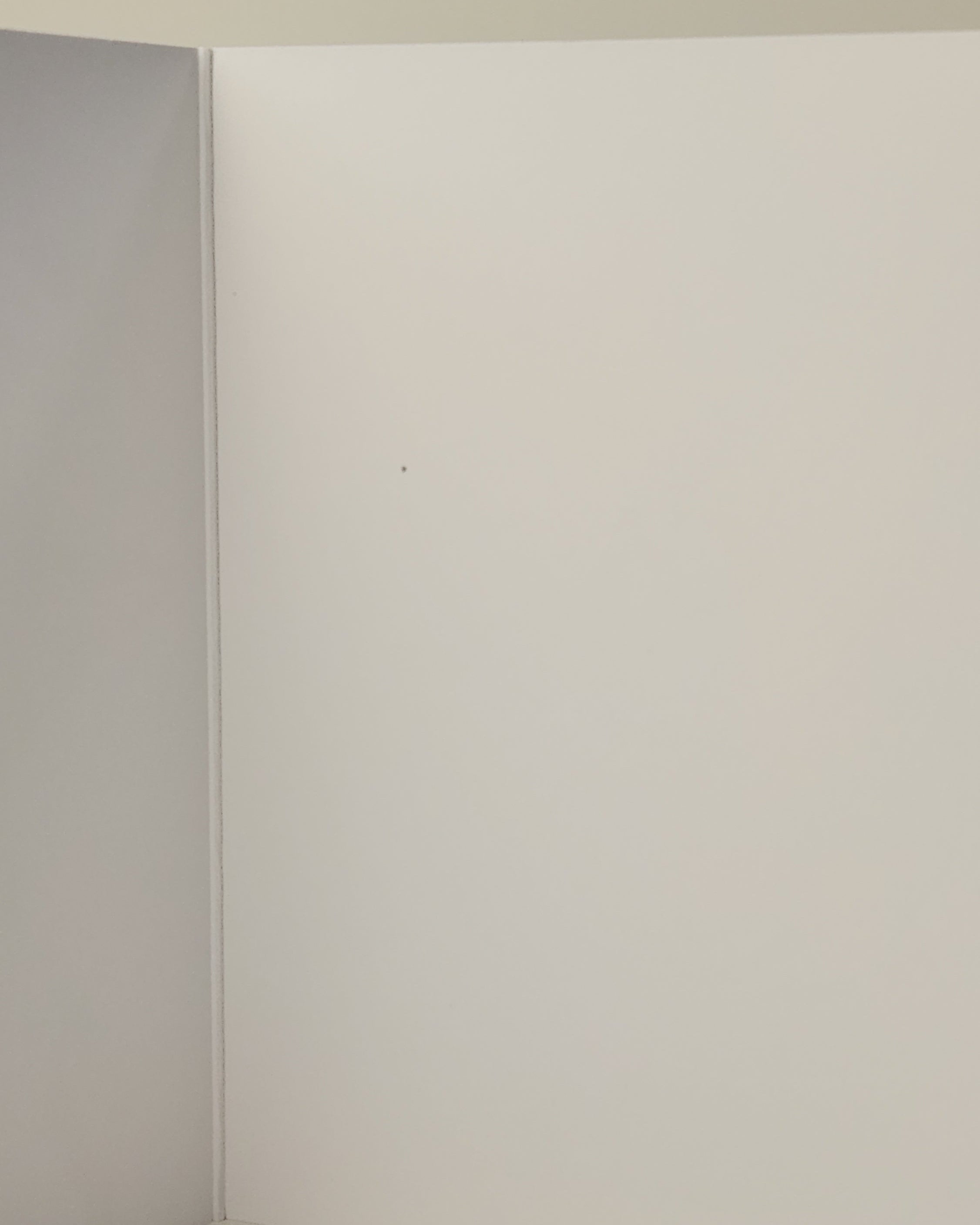 Greeting card with dot inside 