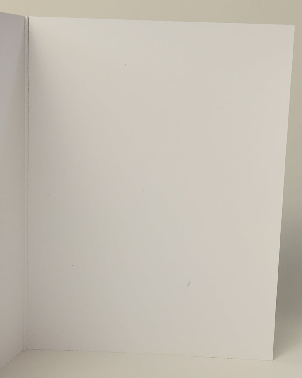 Greeting card with slight dot 