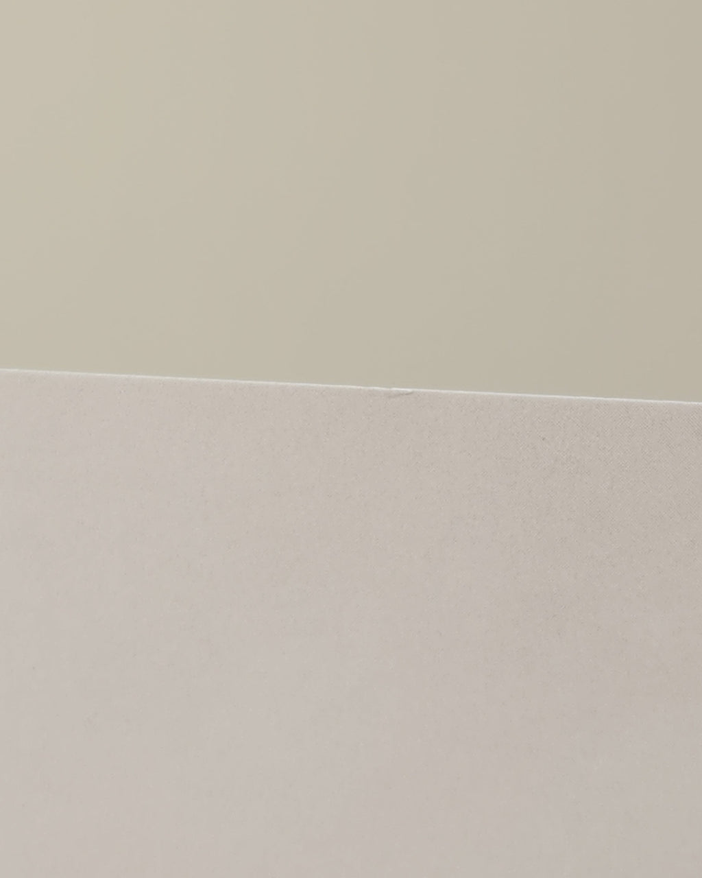 Slight bend in greeting card