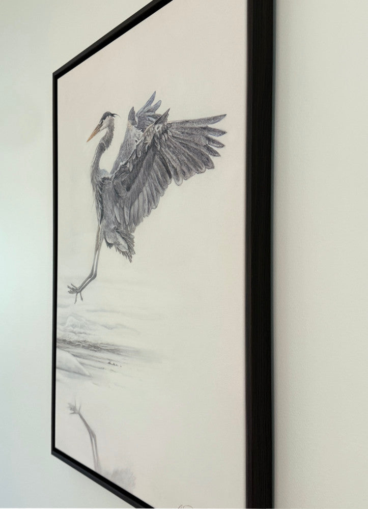 The Art of Landing' Framed Canvas Print image 3