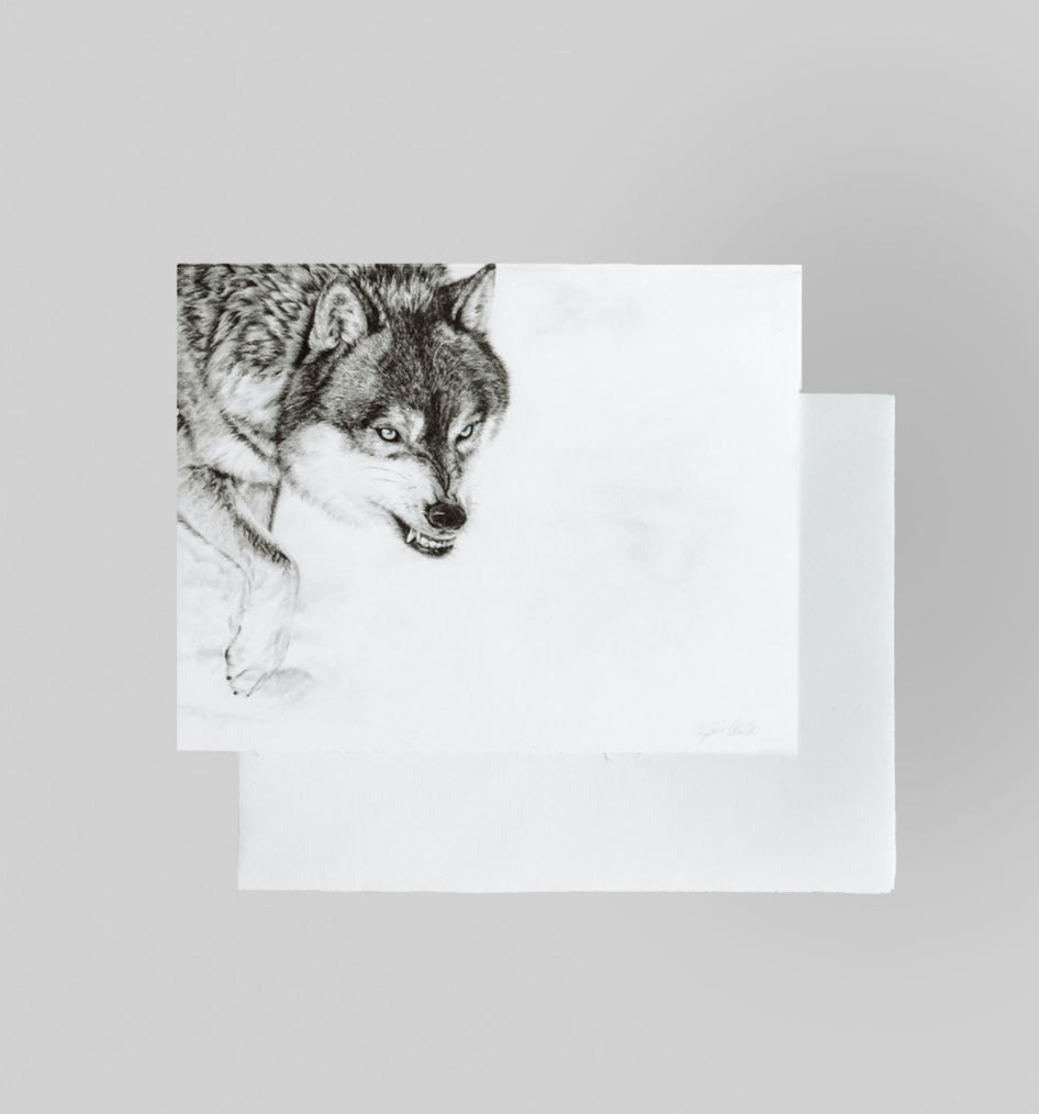 Greeting Card 'She-Wolf' the Wolf image 1