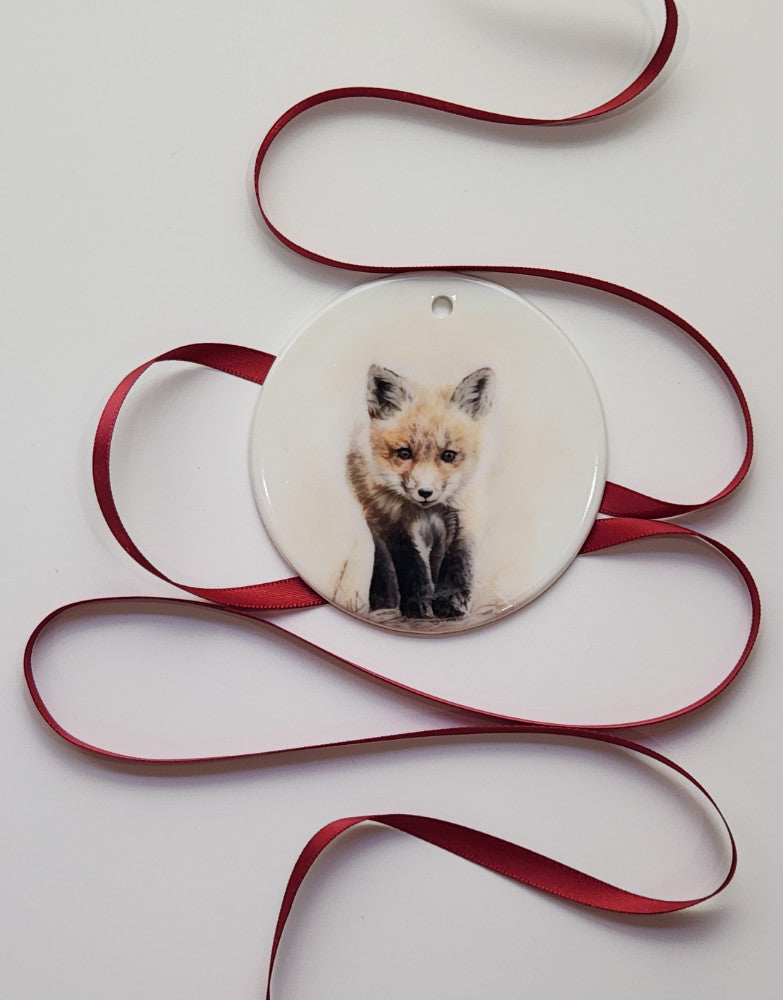 'Curiosity' Ceramic Ornament image 0