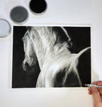 Pastel Original 'In the Rising Darkness' image 5