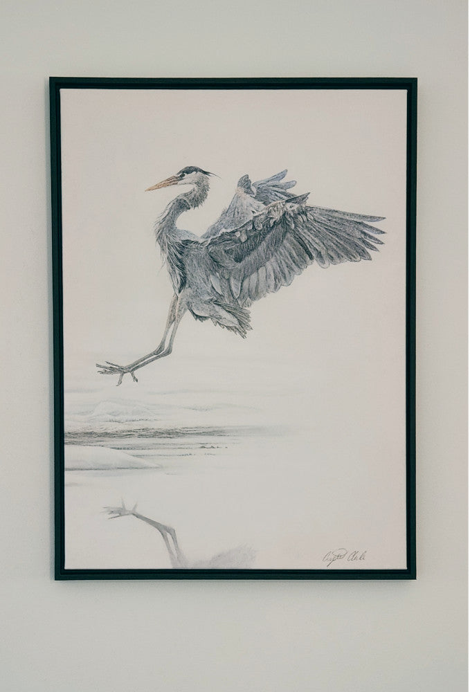 The Art of Landing' Framed Canvas Print image 2