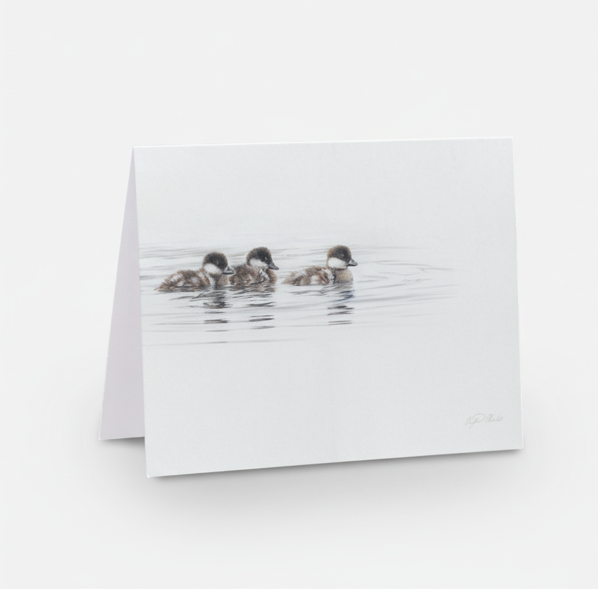 Greeting Card 'Room to Breathe' duckling image 0