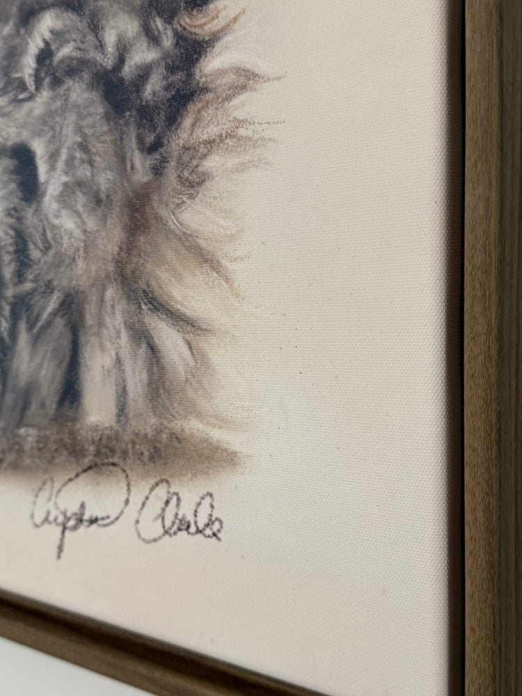 'Fierce' Framed Canvas Print image 8