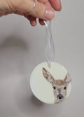 Deer Ceramic Ornament image 0