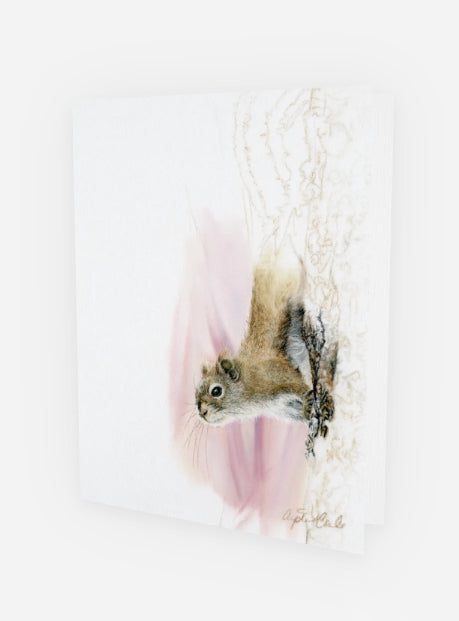 Greeting Card 'The Moment' squirrel image 1